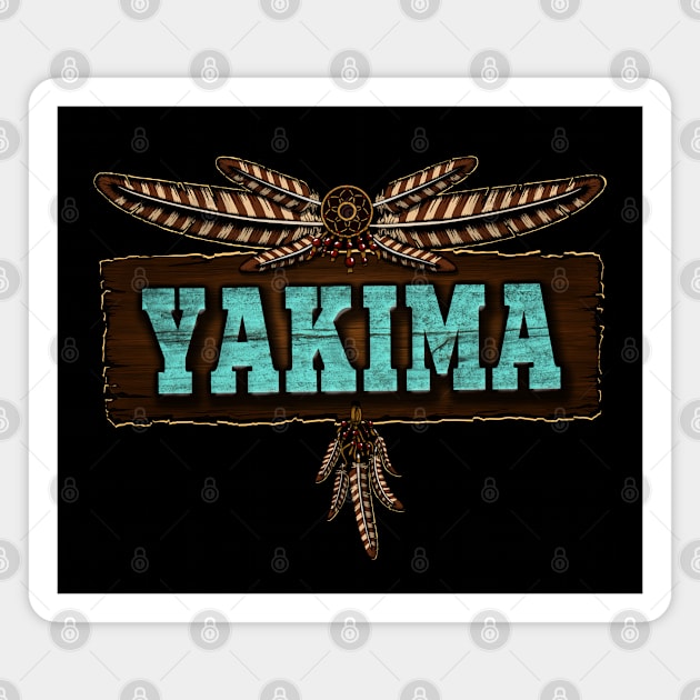 Yakima People Magnet by MagicEyeOnly